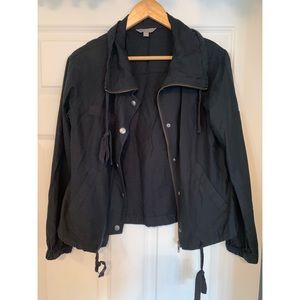 Black utility jacket